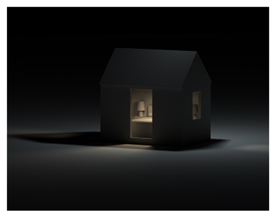 Home sweet home - Philippe Garenc / image de synthèse sur papier argentique - 22,7x17,6 cm - 12 exemplaires - 200 €
